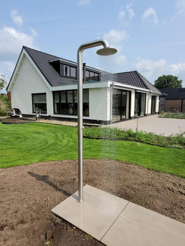 Buitendouche 316L met kraan “nieuw”, Ophalen of Verzenden, Nieuw