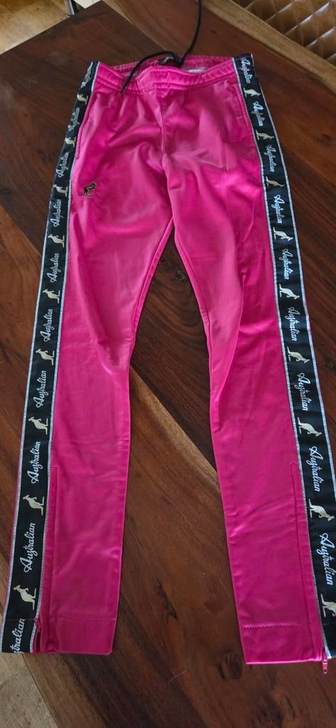 Australian roze trainingsbroek - Maat 4XS, Australian, Ophalen of Verzenden, Zo goed als nieuw, Roze