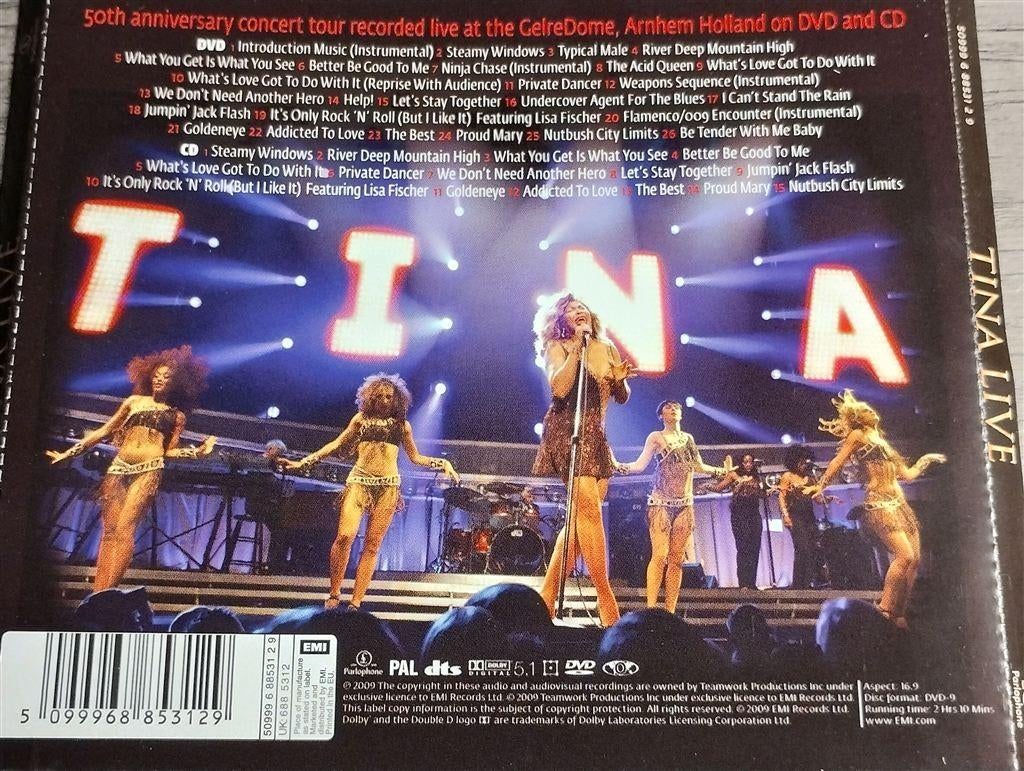 Tina Turner ‎- Tina Live [CD + DVD], Ophalen of Verzenden, Zo goed als nieuw