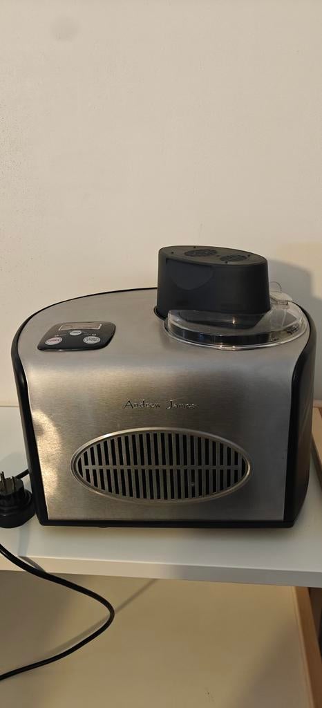 Andrew James Professional Ice Cream Maker AJ-3368, Witgoed en Apparatuur, IJsmachines, Ophalen, Gebruikt, Zelfvriezend