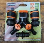 Tuinslangsplitter + koppelingen en verlopen + koppelstuk, Ophalen of Verzenden, Zo goed als nieuw, Overige typen