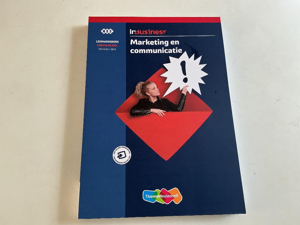 Marketing en communicatie mbo, Boeken, Studieboeken en Cursussen, Ophalen of Verzenden, Alpha, Nieuw, MBO