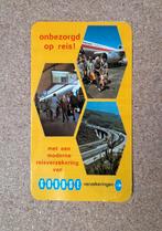 Goudse Verzekeringen Reclamefolder Reisverzekering, Ophalen of Verzenden, 1960 tot 1980, Nederland, Knipsel(s)