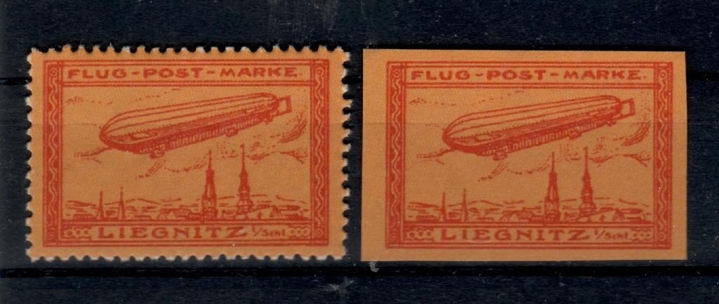 X97) 1913 LP Liegnitz Mi 11B (on)getand MNH geen gar €1400, Verzenden, Duitse Keizerrijk, Postfris