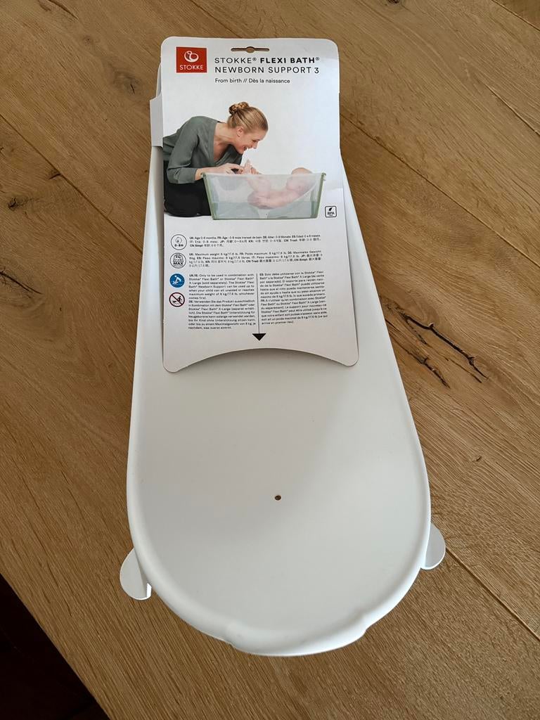 Stokke flexi bath newborn support inzet, Kinderen en Baby's, Badjes en Verzorging, Overige merken, Nieuw, Ophalen of Verzenden