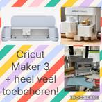 Cricut Maker 3 + uitgebreid toebehoren pakket, Ophalen of Verzenden, Zo goed als nieuw, Gereedschap of Toebehoren