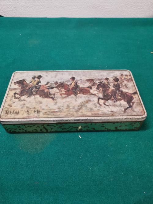 Blik ritmeester oud sigaren, Ophalen of Verzenden