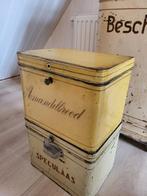 Antiek koekblik, bakkersblik, Amandelbrood., Verzamelen, Blikken, Ophalen of Verzenden, Gebruikt, Koek(jes)