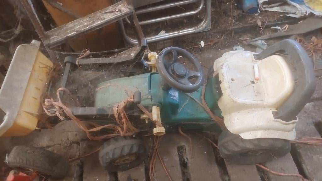 Traptrekker   groen bieden  na waarden, Ophalen of Verzenden