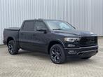 Dodge Ram 1500 pick up 4x4 Crew Cab Longhorn NIght Edition, Auto's, Automaat, Gebruikt, Zwart, RAM 1500