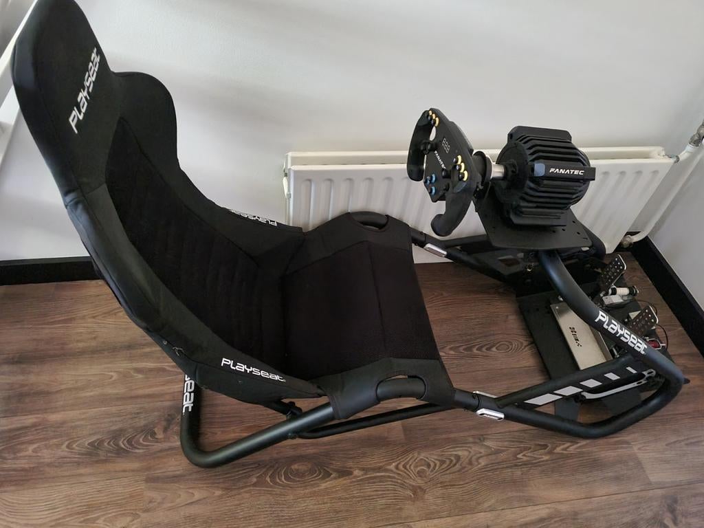 Fanatec DD 8nm Race Setup (PC, PS, Xbox) met F1 Rim, Ophalen of Verzenden, Zo goed als nieuw