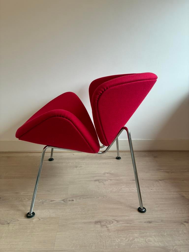 Orange slice van Pierre Paulin voor Artifort, Huis en Inrichting, Fauteuils, Ophalen, Zo goed als nieuw, 75 tot 100 cm, 50 tot 75 cm