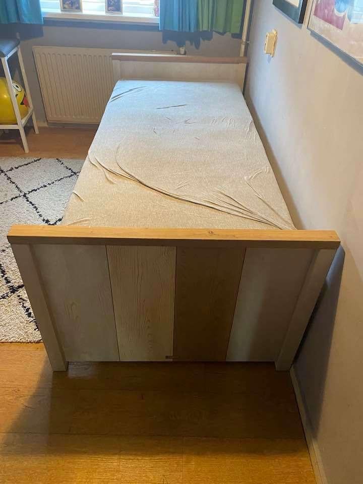 1persoons bed, Ophalen, 90 cm, Eenpersoons, Zo goed als nieuw