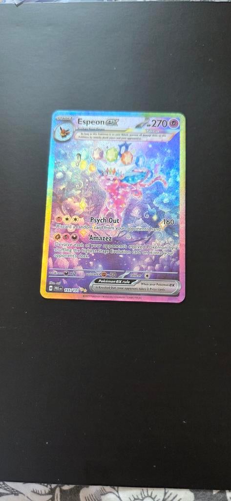 Espeon proxy kaart, Hobby en Vrije tijd, Verzamelkaartspellen | Pokémon, Ophalen of Verzenden, Zo goed als nieuw