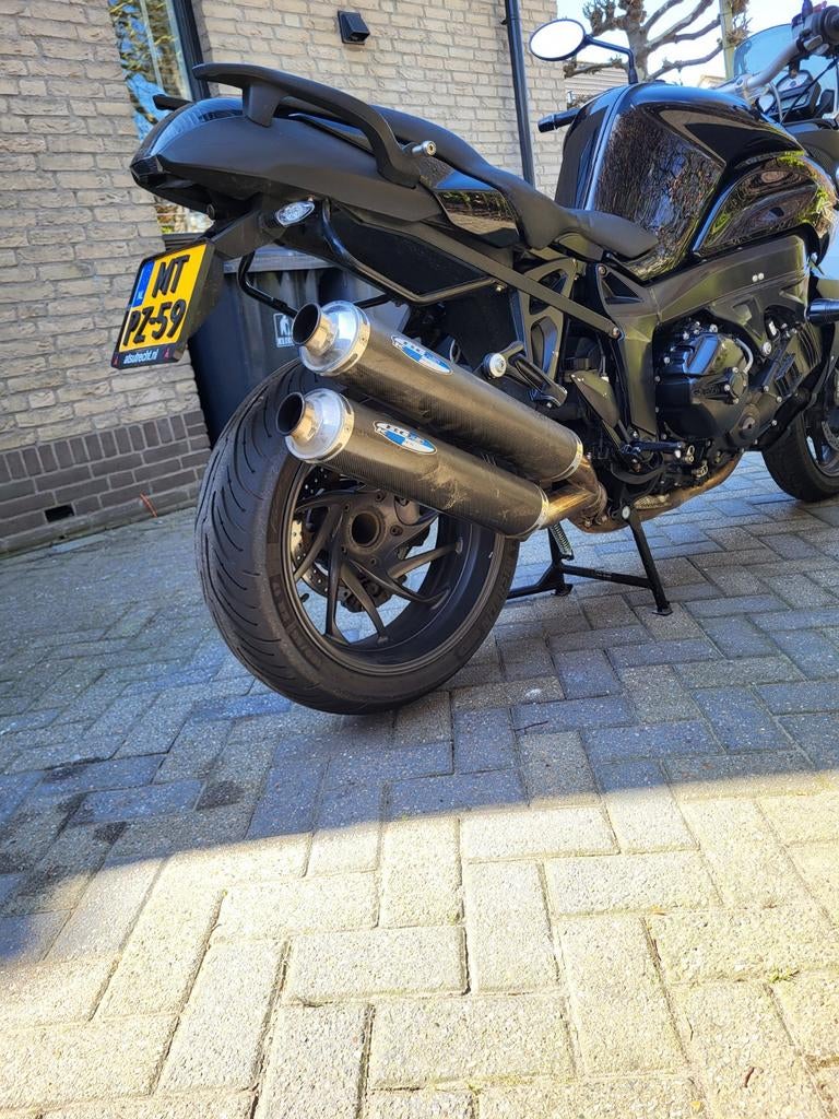 Bos dubbele uitlaatdemper voor BMW K1200R/K1200S, Ophalen