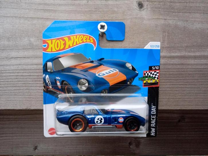 Shelby Cobra Daytona Coupe Hotwheels, Hobby en Vrije tijd, Modelauto's | Overige schalen, Nieuw, Auto, Ophalen