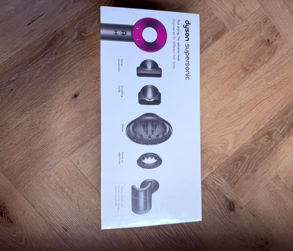 Dyson supersonic, Ophalen of Verzenden, Zo goed als nieuw, Metaal of Aluminium