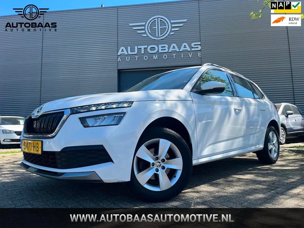 Skoda Kamiq 1.0 TSI Ambition AUTOMAAT+NL-AUTO+1 € 15.400,0, Automaat, Gebruikt, USB, 620 kg