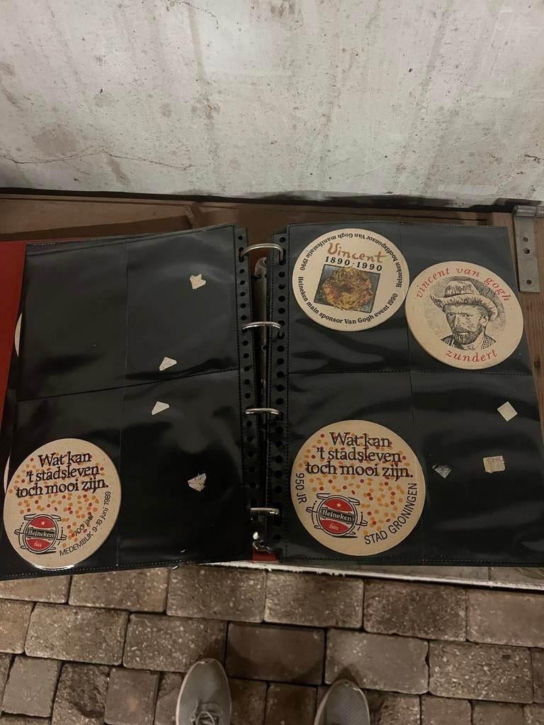 bierviltjes collectie 75 stuks, Verzamelen, Ophalen of Verzenden, Gebruikt, Viltje(s), Heineken