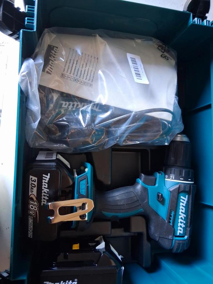 Makita DDF482RFJ Accuboormachine - Nieuw in doos, Doe-het-zelf en Verbouw, Gereedschap | Boormachines, Ophalen of Verzenden