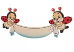 Lieveheersbeestjes houten naambord / decoratie, Ophalen, Nieuw, Wanddecoratie
