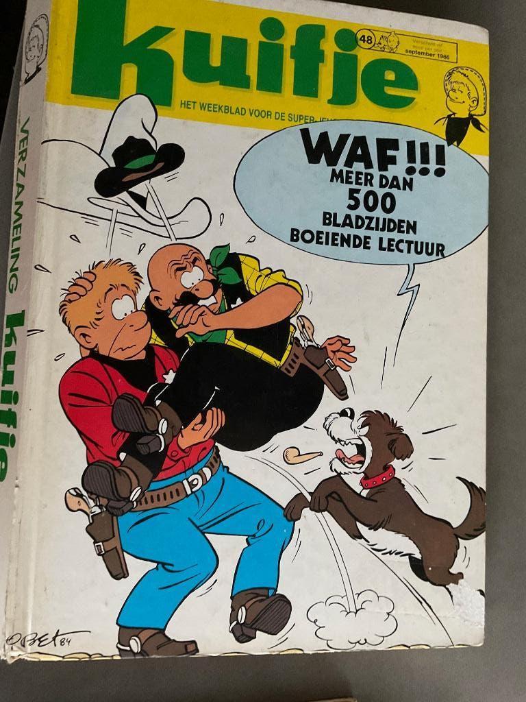 Nr 48 40ste jaargang ingebonden verzameling kuifje, Boeken, Eén stripboek, Ophalen of Verzenden, Gelezen