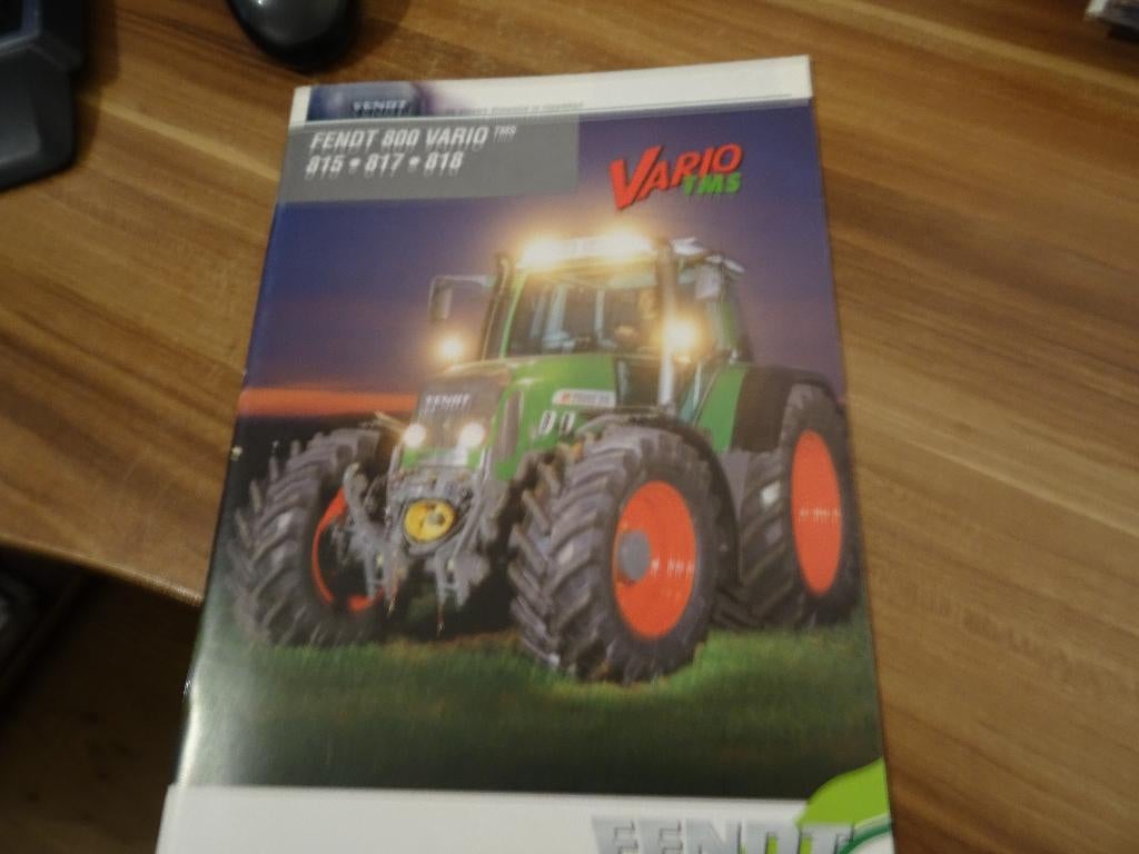 Fendt 800 Vario folder, Boeken, Ophalen of Verzenden, Zo goed als nieuw, Folder