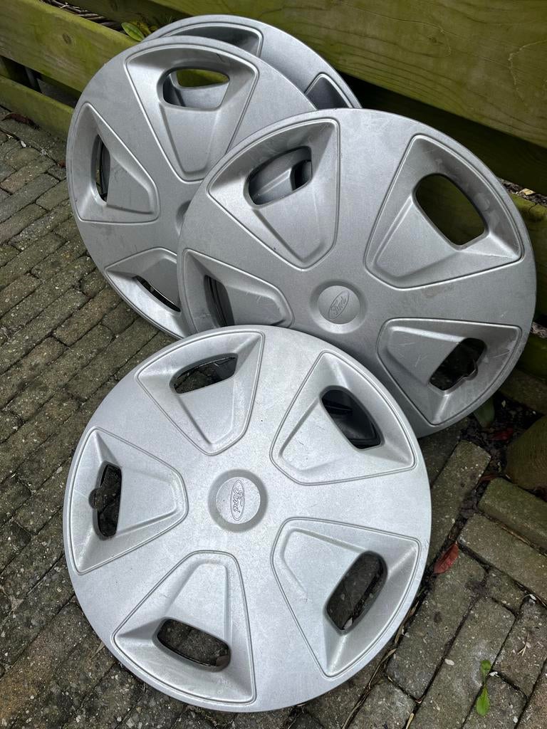 Set van 4 Ford wieldoppen 16 inch, Ophalen of Verzenden, Gebruikt