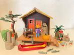 PLAYMOBIL 3826 Blokhut Sportsman's Cabin, Ophalen of Verzenden, Zo goed als nieuw, Complete set
