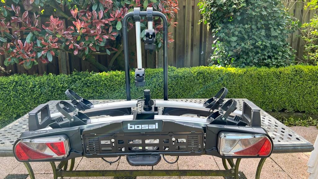 Bosal Traveller II fietsendrager 2 e-bikes inklapbaar, Auto diversen, Fietsendragers, Ophalen, Zo goed als nieuw