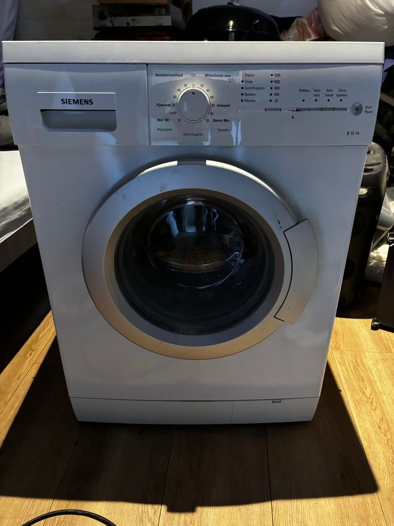 Siemens Wasmachine E12-14 Tweedehands, Witgoed en Apparatuur, Wasmachines, Ophalen, Gebruikt, Voorlader, Wolwasprogramma