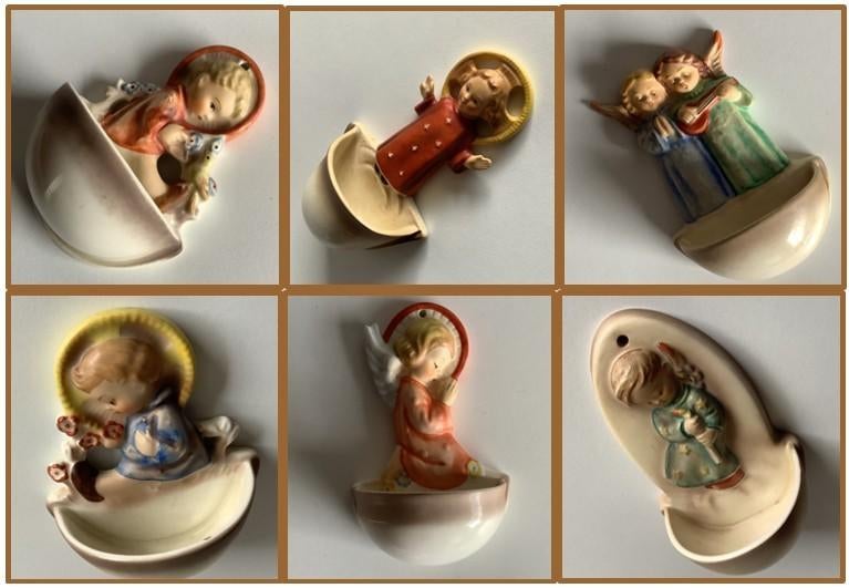 Goebel hummel wijwatervaatjes aan € 45 ps, Verzamelen, Ophalen of Verzenden, Zo goed als nieuw, Hummel