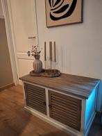 Klein houten louvre kastje, Huis en Inrichting, Ophalen of Verzenden