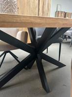 Magazijn leegverkoop eettafel deens ovaal mangohout matrix, Nieuw, Ophalen of Verzenden, Info@wkhome.nl, Argonweg 20 Amersfoort