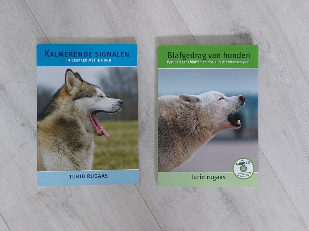 2 boeken van Turid Rugaas, Ophalen of Verzenden, Zo goed als nieuw, Honden