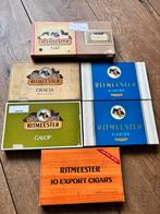 5 Vintage Ritmeester Sigarendozen en 1 Kistje sigaren tabak), Ophalen of Verzenden, Gebruikt, Tabaksdoos of Verpakking