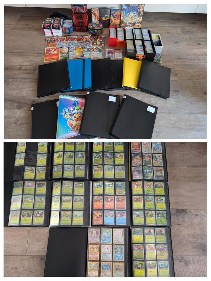 Grote verzameling Pokémon kaarten, Hobby en Vrije tijd, Verzamelkaartspellen | Pokémon, Zo goed als nieuw, Meerdere kaarten, Foil