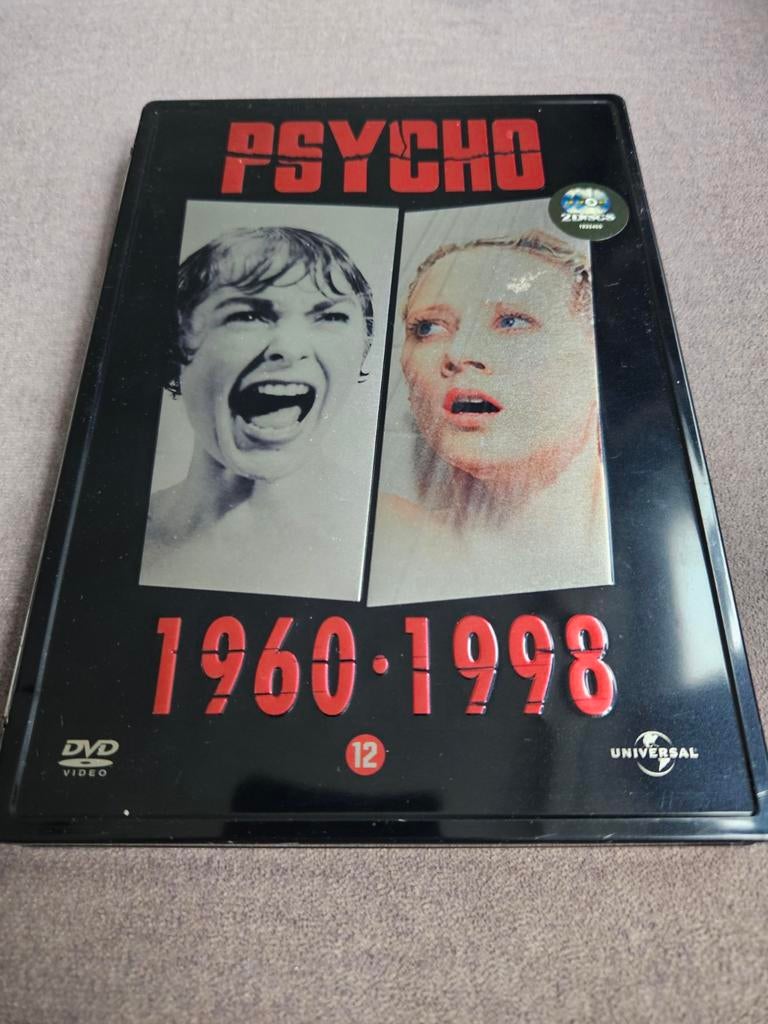 Psycho 1960-1998 steelbook - dvd, Vanaf 16 jaar, Ophalen of Verzenden, Zo goed als nieuw, Vampiers of Zombies