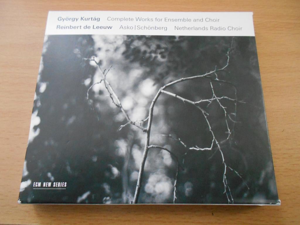 ECM: Gyorgy Kurtag, Reinbert de Leeuw, 3 Cds, Ophalen of Verzenden, Zo goed als nieuw