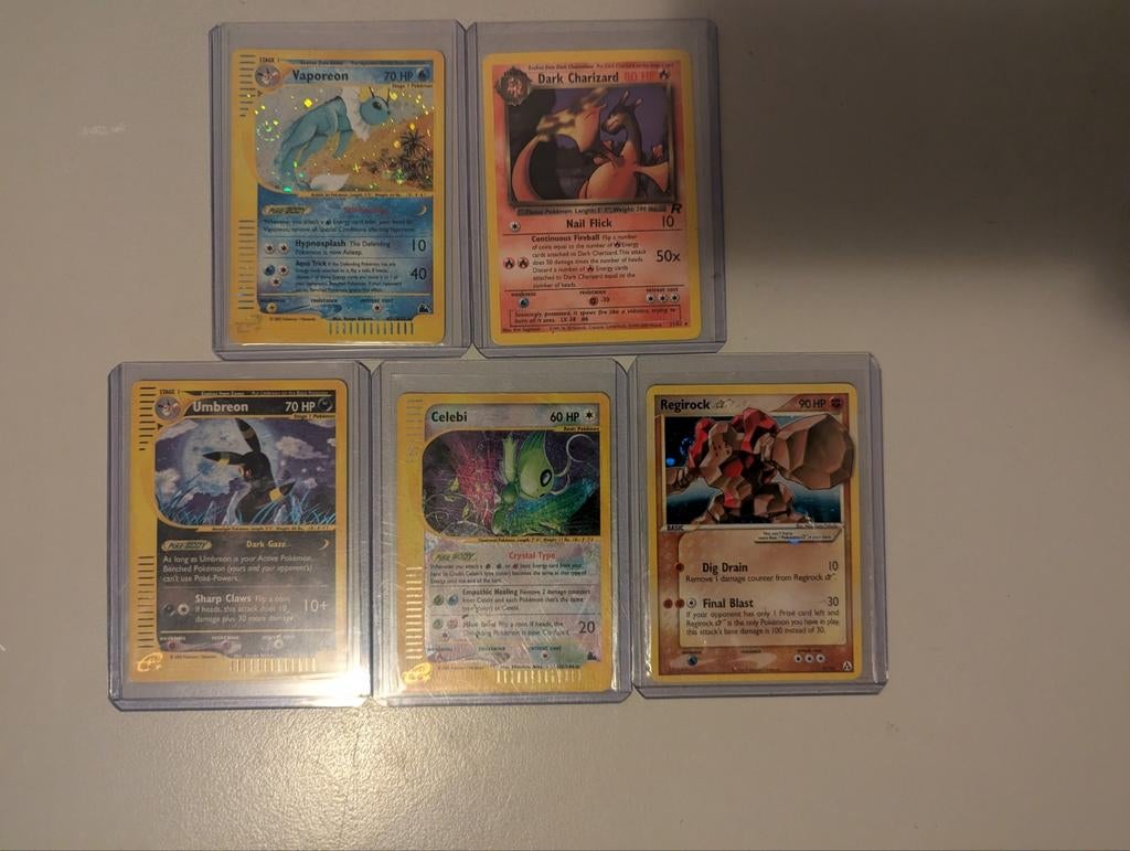 Vintage Pokémon kaarten - Zeldzame Collectie, Ophalen of Verzenden, Meerdere kaarten
