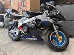 Minibike zwart/blauw - Zo goed als nieuw, Fietsen en Brommers, Minibikes, Midibikes en Pitbikes, Ophalen, Overige typen, Ultra motocross