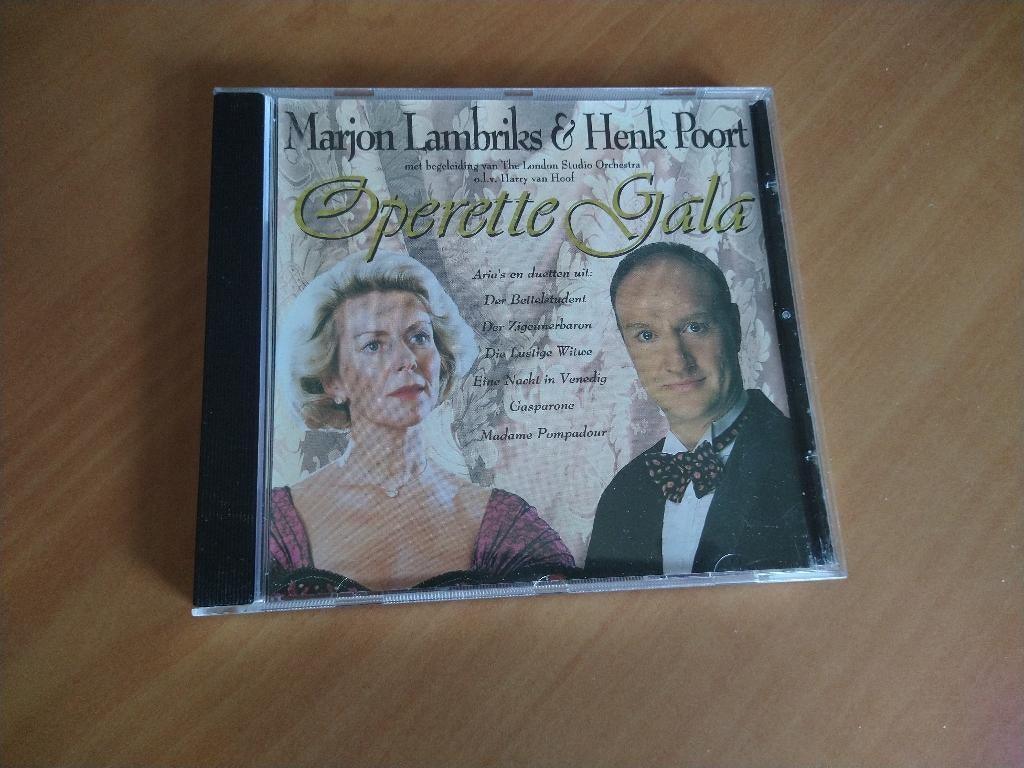 CD Marjon Lambriks & Henk Poort - Operette Gala, Ophalen of Verzenden, Zo goed als nieuw