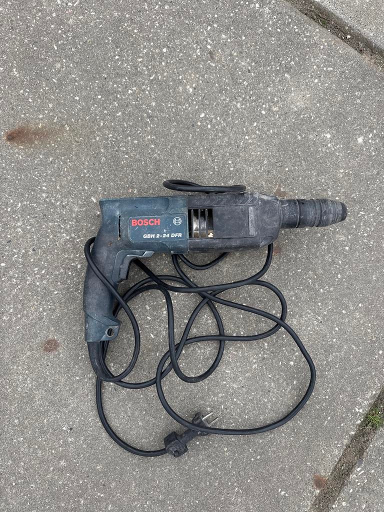 Bosch GBH 2-24 DFR boormachine, Ophalen of Verzenden, Gebruikt, Boor- en/of Breekhamer