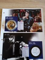 Elvis Presley 'Blue Christmas' Herdenkingsmunt - Nieuwstaat, Postzegels en Munten, Ophalen, Noord-Amerika, Losse munt, Zilver