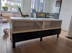 IKEA TV meubel met 2 zwartbruine lades - 120x49x41 cm, Ophalen, Gebruikt, 100 tot 150 cm, Minder dan 100 cm