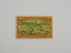 Notgeld Zeulenrado 75 pfennig, Postzegels en Munten, Ophalen of Verzenden, Duitsland, Los biljet