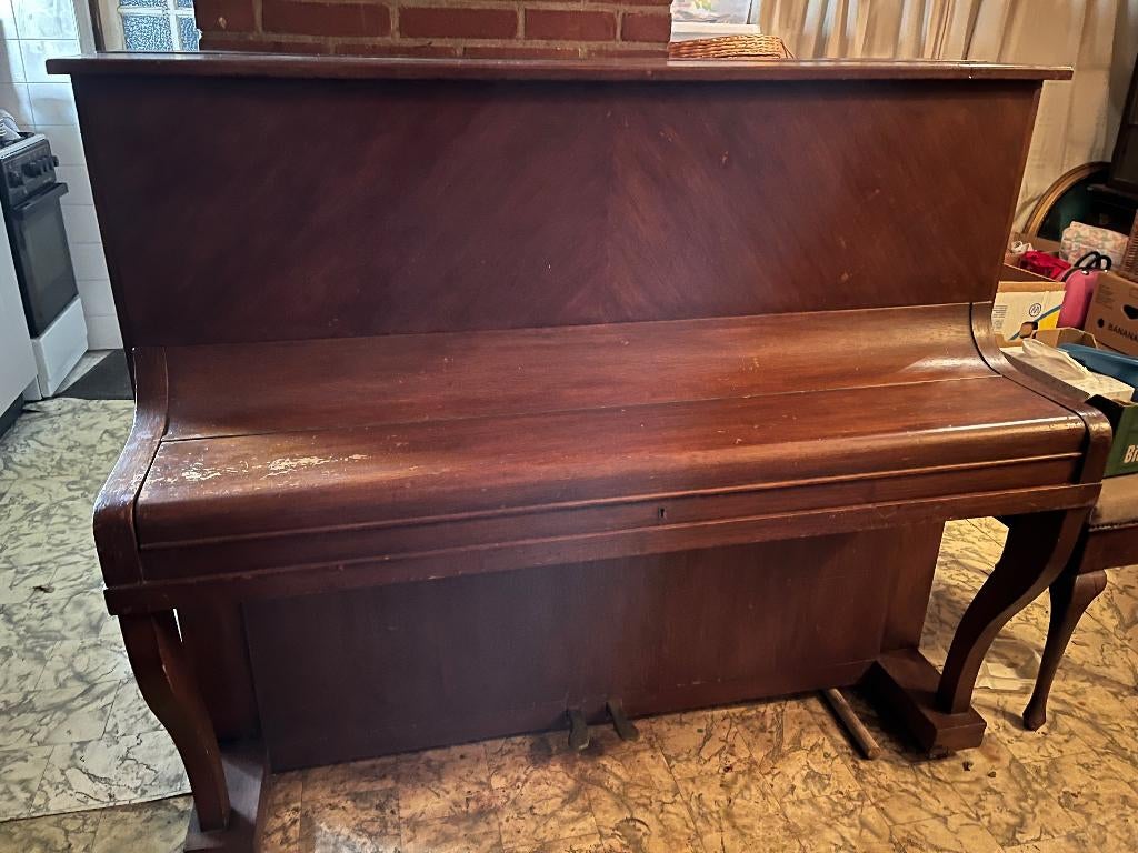 Mart Vermeulen piano, Ophalen, Gebruikt, Bruin, Piano