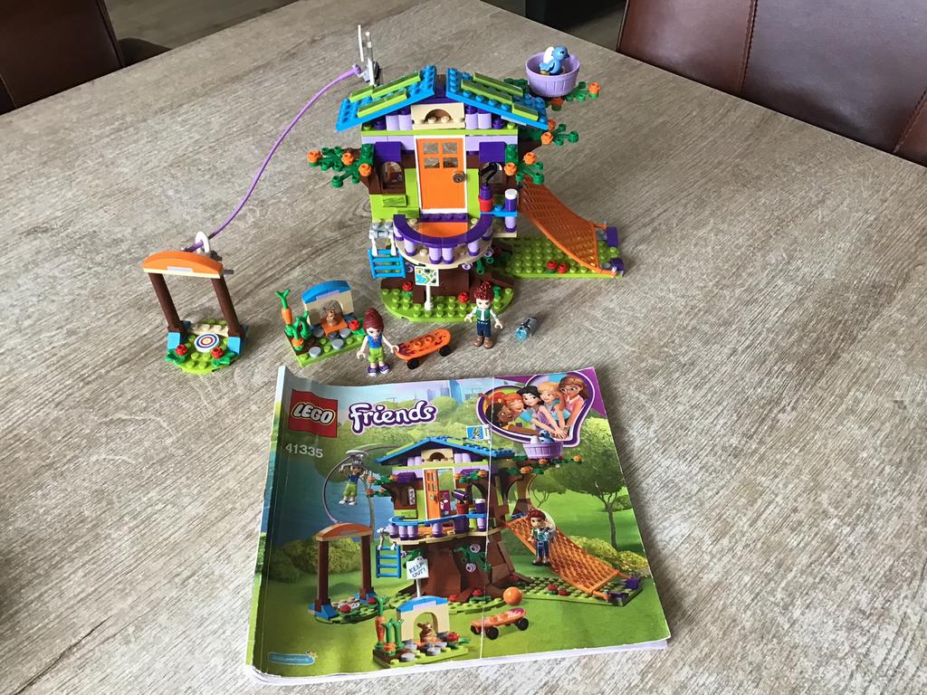 Lego friends Boomhut 41335, Ophalen of Verzenden, Zo goed als nieuw