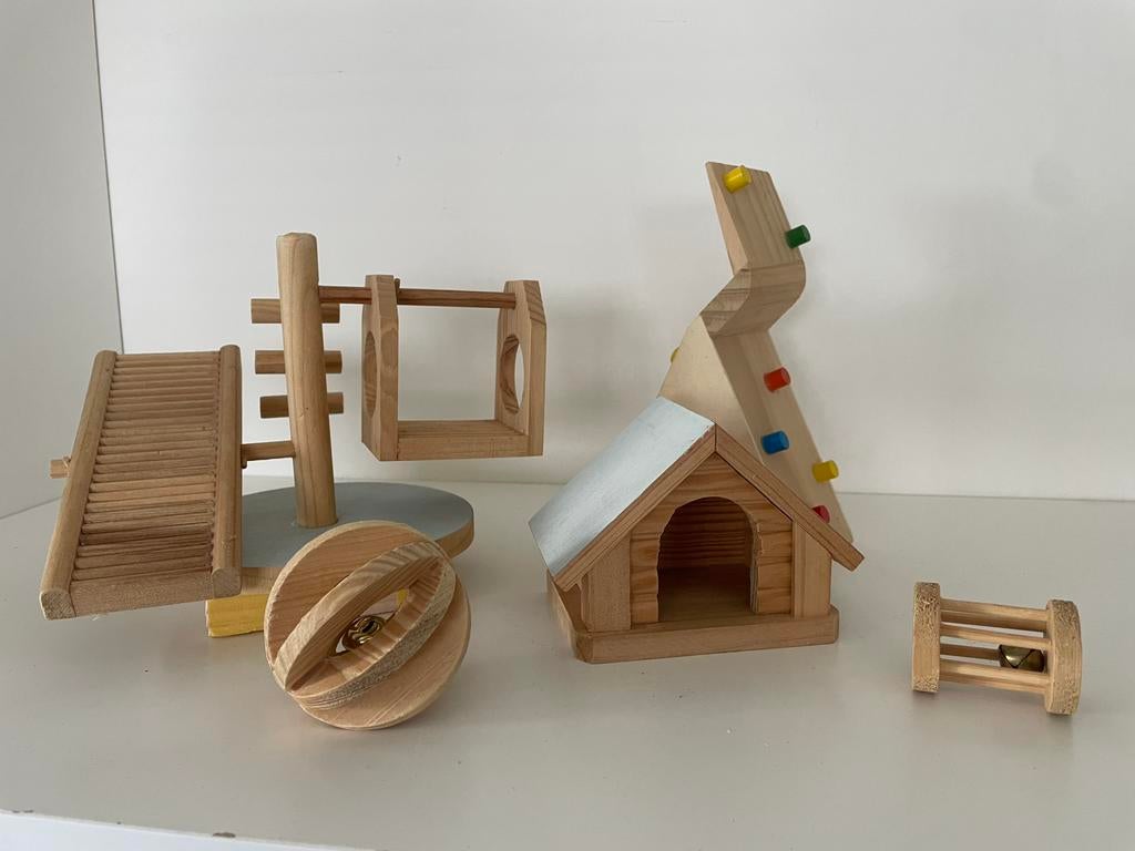 Hamster accessoires/speeltjes, Ophalen, Zo goed als nieuw