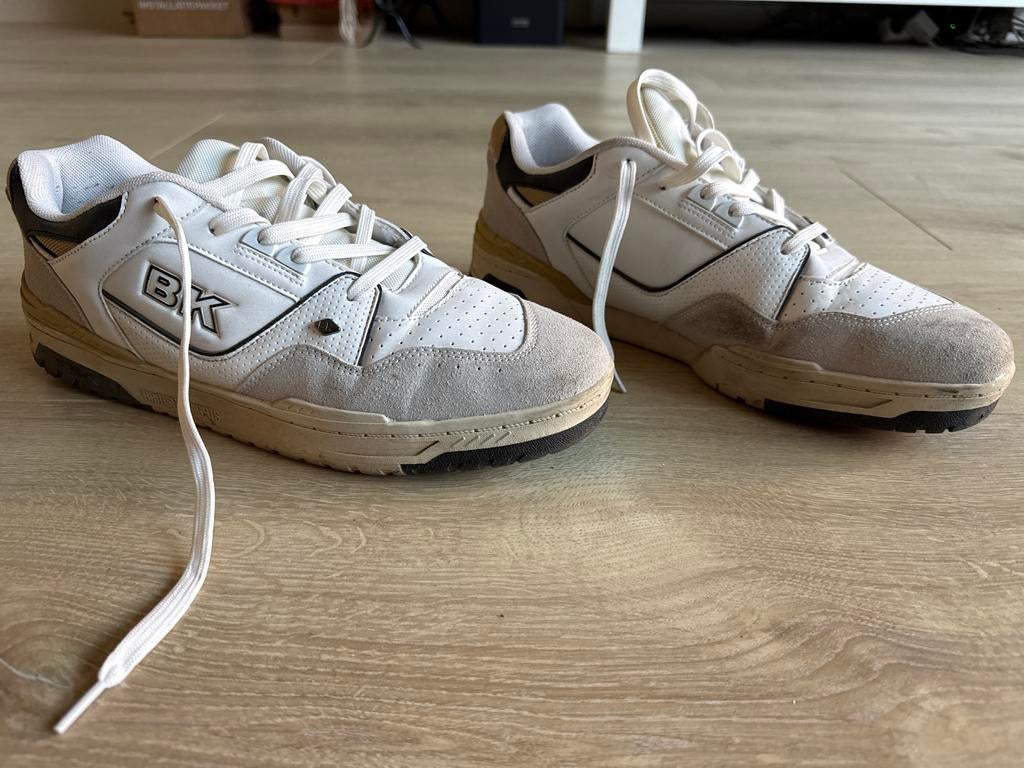 Maat 45, British Knights Sneakers - Wit/Grijs, Kleding | Heren, Schoenen, Ophalen, Gedragen, Wit, Sneakers of Gympen